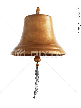 Antique brass ship's bell Antique brass ship's bell 12605437