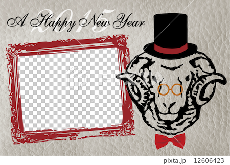 New Year's sheep Classic gray window price Red 12606423
