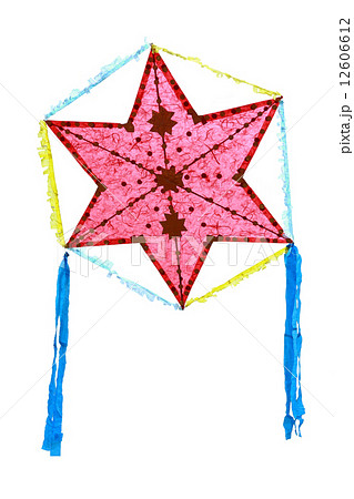 Thai Kite isolated on white 12606612