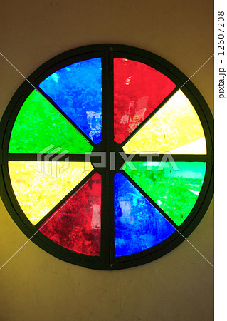 旧中込学校 廊下のステンドグラス 旧中込学校 廊下のステンドグラス 12607208