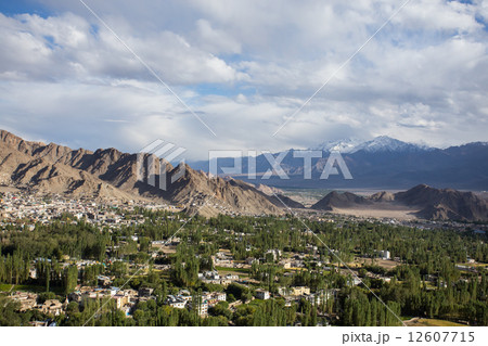 View of Leh city 12607715