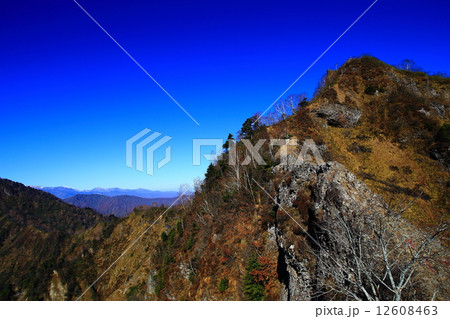 戸隠山の危険な登山道 12608463