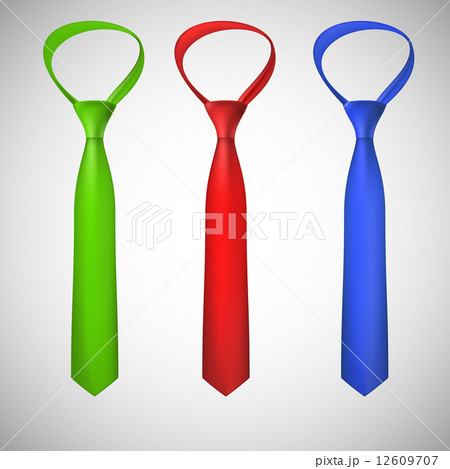 Neck ties collection. Vector illustration Neck ties collection. Vector illustration 12609707