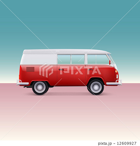 Classic camper van 12609927
