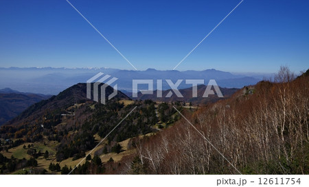 信州山田牧場からの北信5岳の秋 12611754