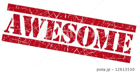 Awesome grunge red stamp 12613530
