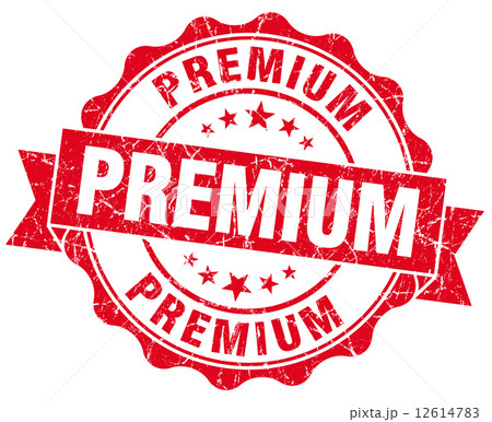 Premium grunge round red seal Premium grunge round red seal 12614783