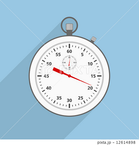 Flat Stopwatch Flat Stopwatch 12614898