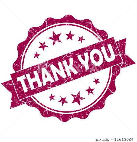 Thank you pink vintage round grunge seal isolated on white background Thank you pink vintage round grunge seal isolated on white background 12615034