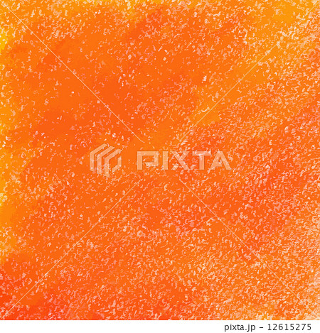 Orange pastel crayon vector background 12615275