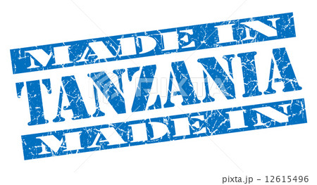 made in Tanzania grunge blue stamp made in Tanzania grunge blue stamp 12615496