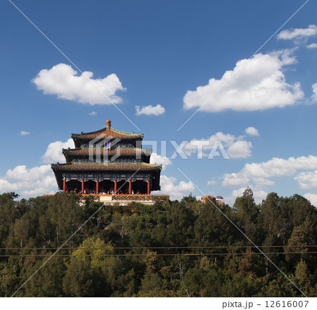 Jingshan Park--Wanchun Pavilion (Ten Thousand Spring Pavilion ), Beijing, China Jingshan Park--Wanchun Pavilion (Ten Thousand Spring Pavilion ), Beijing, China 12616007