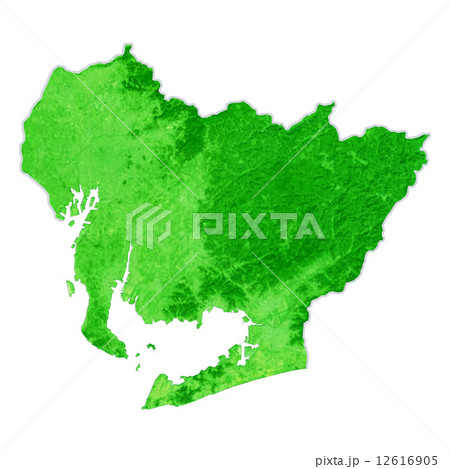 愛知県地図 12616905