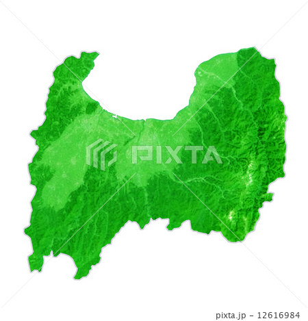 富山県地図 12616984