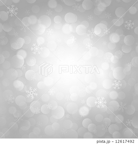 vector gray background with snowflakes 12617492