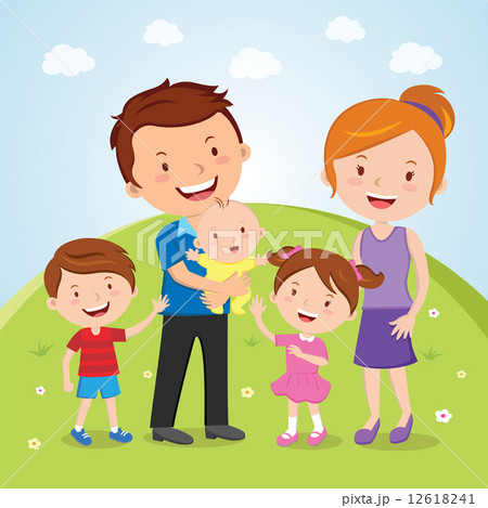 Family outdoor portrait 12618241