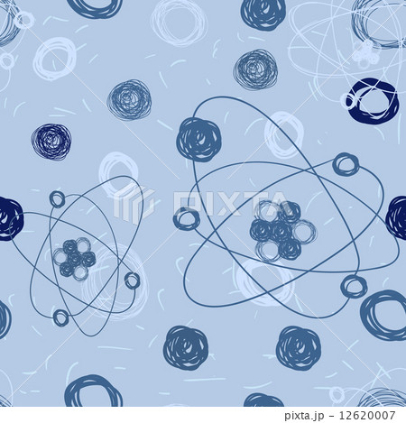 abstract seamless background molecule structure 12620007