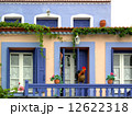 Traditional style colored house of Alonissos, Greece 12622318