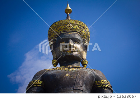 big Buddha image named Phra Buddha Maha Thammaracha in Traiphum 12623067
