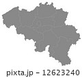 ベルギーの地図 12623240