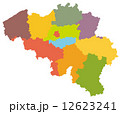 ベルギーの地図 12623241