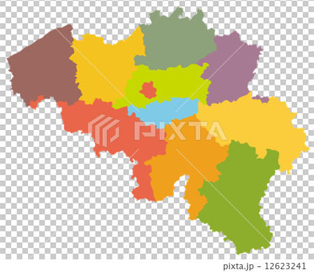 比利時地圖 12623241