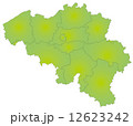 ベルギーの地図 12623242