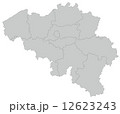 ベルギーの地図 12623243