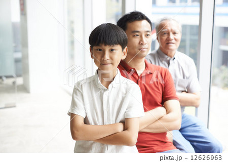 Three Generations of Men - Arms Folded 12626963