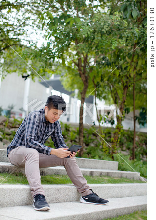 Male student on Campus  12630130