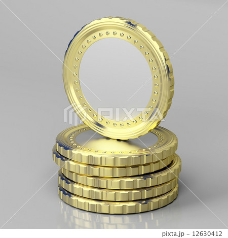 Blank coins 12630412