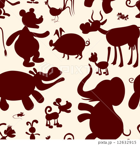 Animals. Seamless pattern 12632915