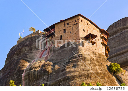 Meteora monastery in Greece Meteora monastery in Greece 12636726