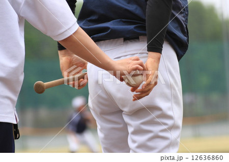 試合前ノック 12636860