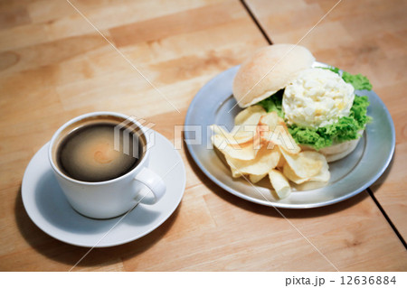 Cafe with two girls Cafe with two girls 12636884