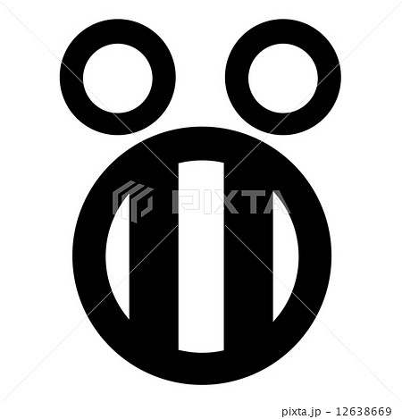 入江氏　竪二引両に二つ輪 12638669