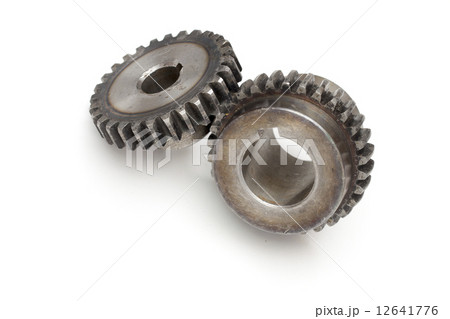 gear on the white background gear on the white background 12641776