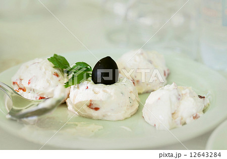 Salad made of yoghurt and cucumbers, called Snezhanka or Milk Sa Salad made of yoghurt and cucumbers, called Snezhanka or Milk Sa 12643284