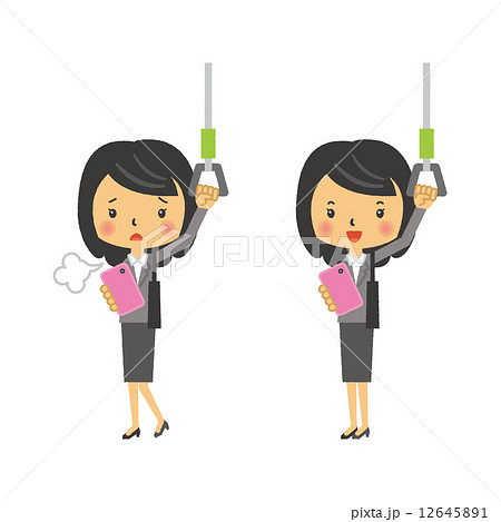 OL　ビジネスウーマン　スマホ 12645891