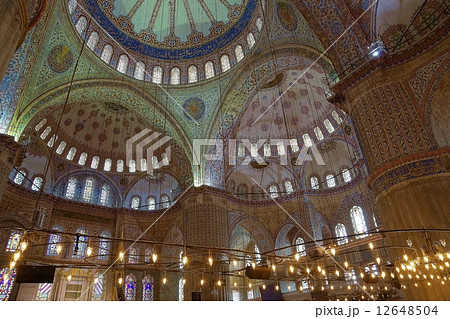 トルコ・イスタンブール ブルーモスク トルコ・イスタンブール ブルーモスク 12648504