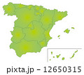 スペインの地図 12650315