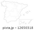 スペインの地図 12650318