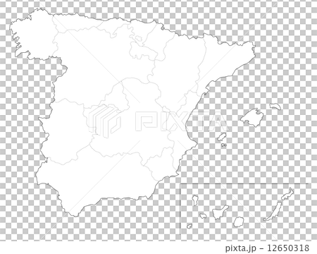 スペインの地図 12650318