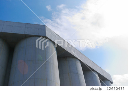 産業廃棄物最終処分場の擁壁 12650435