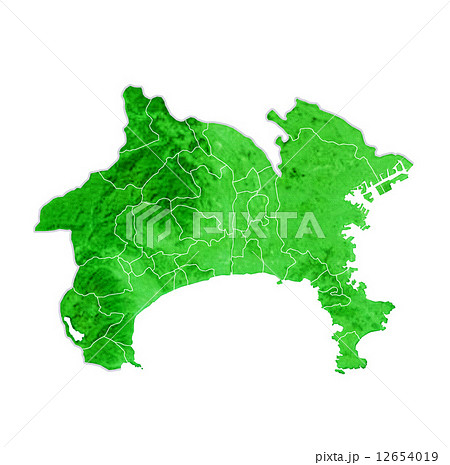神奈川県地図 12654019