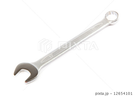 Wrench isolated on white background. Wrench isolated on white background. 12654101