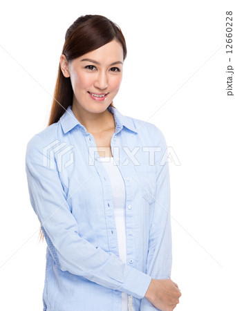 Asian woman portrait 12660228