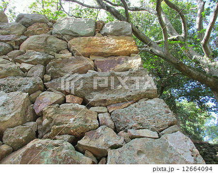 洲本城跡 石垣 洲本城跡 石垣 12664094