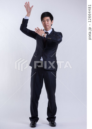 スーツの若い男性 スーツの若い男性 12664481