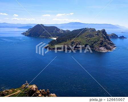 スペイン・シエス島の海 12665007